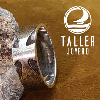 Anillo Hombre Diseño 05 -004 tallerjoyero.cl