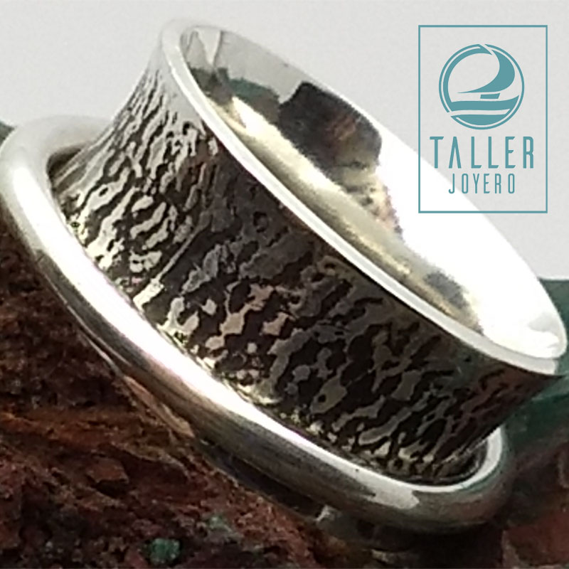 Anillo Plata Relajacion 01 -002 tallerjoyero.cl