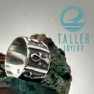 anillo-plata-950-rustico-estilo-egipcio-001