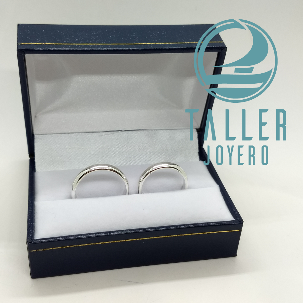 Argollas Corte Ingles 4mm 01 -002 tallerjoyero.cl