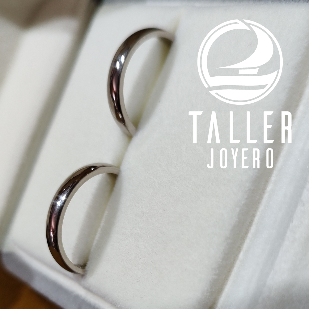 Argollas Oro Blanco Corte Ingles 01 3mm 01 -001 tallerjoyero.cl