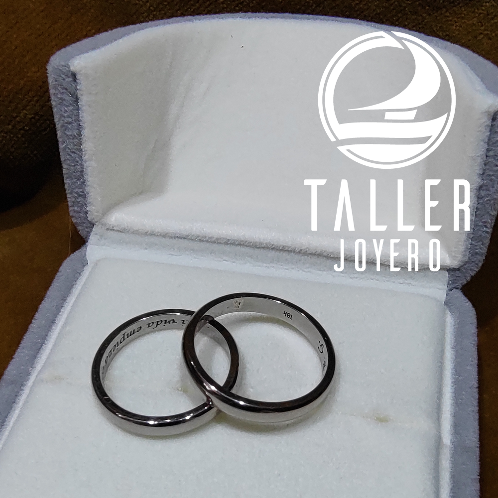 Argollas Oro Blanco Corte Ingles 01 3mm 01 -003 tallerjoyero.cl