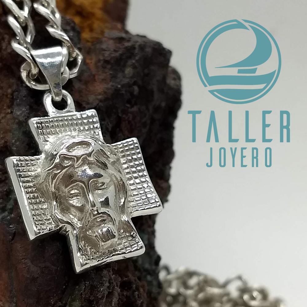 Cruz Cara Cristo 01 -001 tallerjoyero.cl