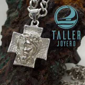 Cruz Cara Cristo 01 -002 tallerjoyero.cl