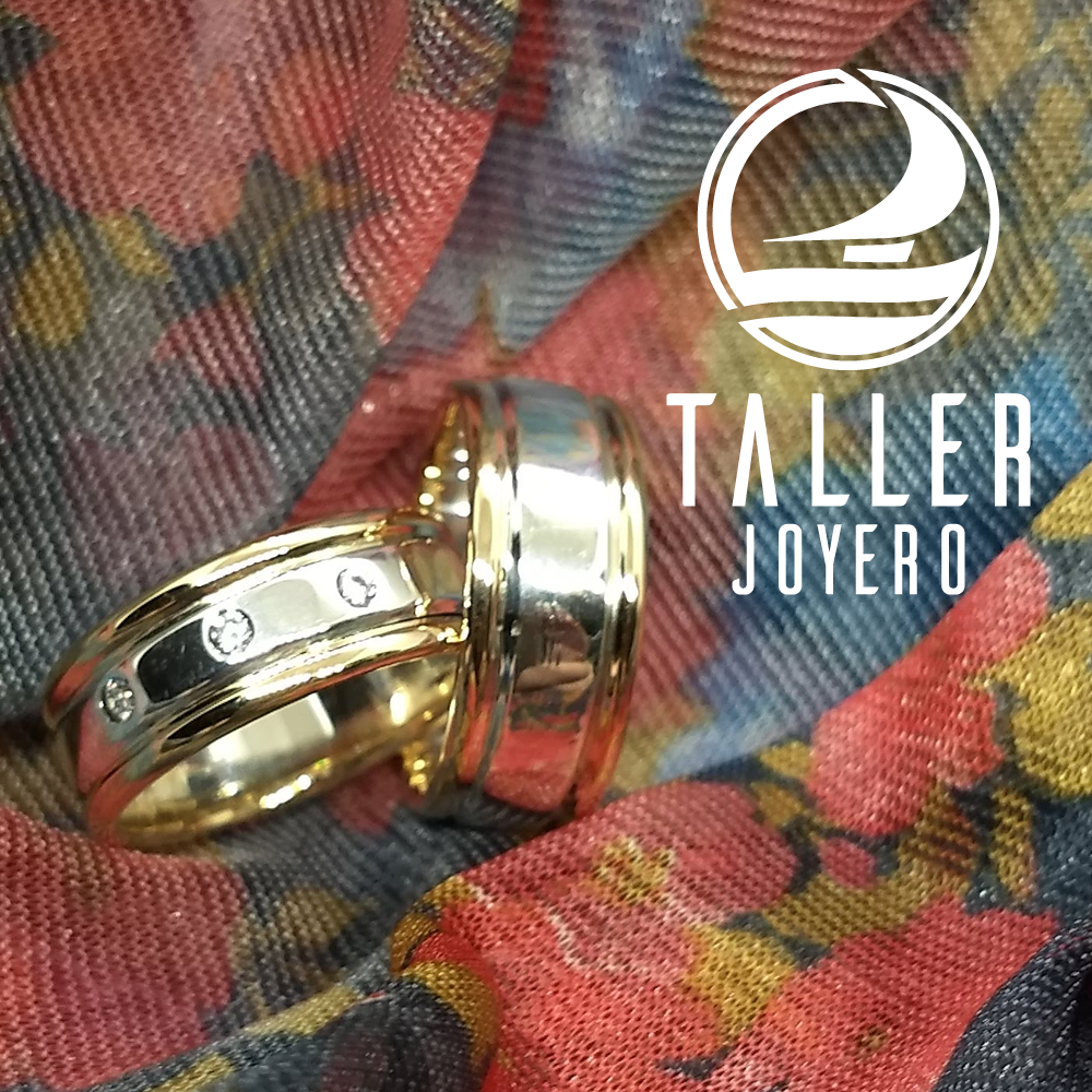 Argollas Plata Oro 03 -002 tallerjoyero.cl
