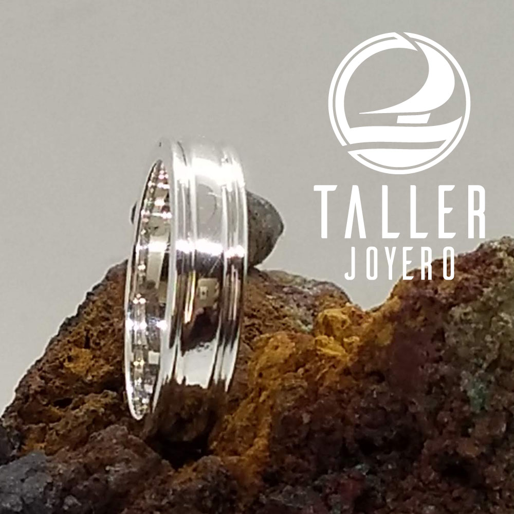 Anillo Hombre Diseño 04 -003 tallerjoyero.cl