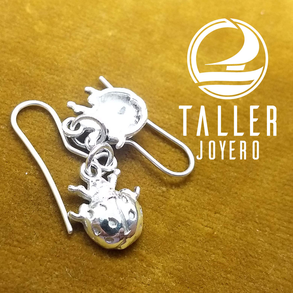 Aros Plata Cochinilla 01 -001 tallerjoyero.cl
