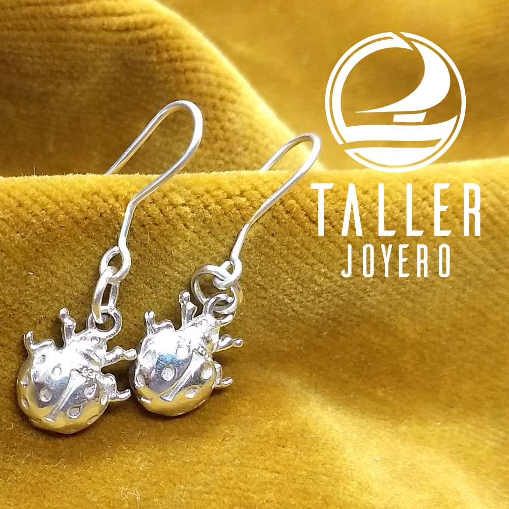 Aros Plata Cochinilla 01 -005 tallerjoyero.cl