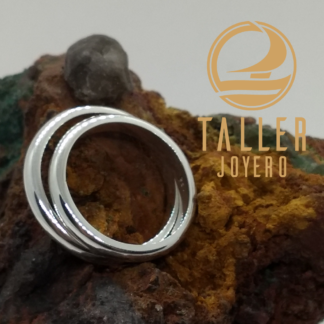 Argollas Corte Ingles 3mm 01 -005 tallerjoyero.cl