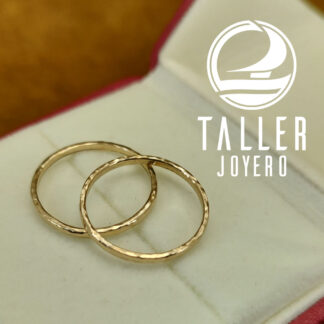 Ilusiones de Oro con Textura 1,4mm 01 -002 tallerjoyero.cl