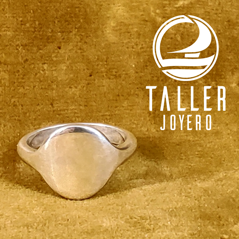 Anillo Sello Diseño 02-002 tallerjoyero.cl