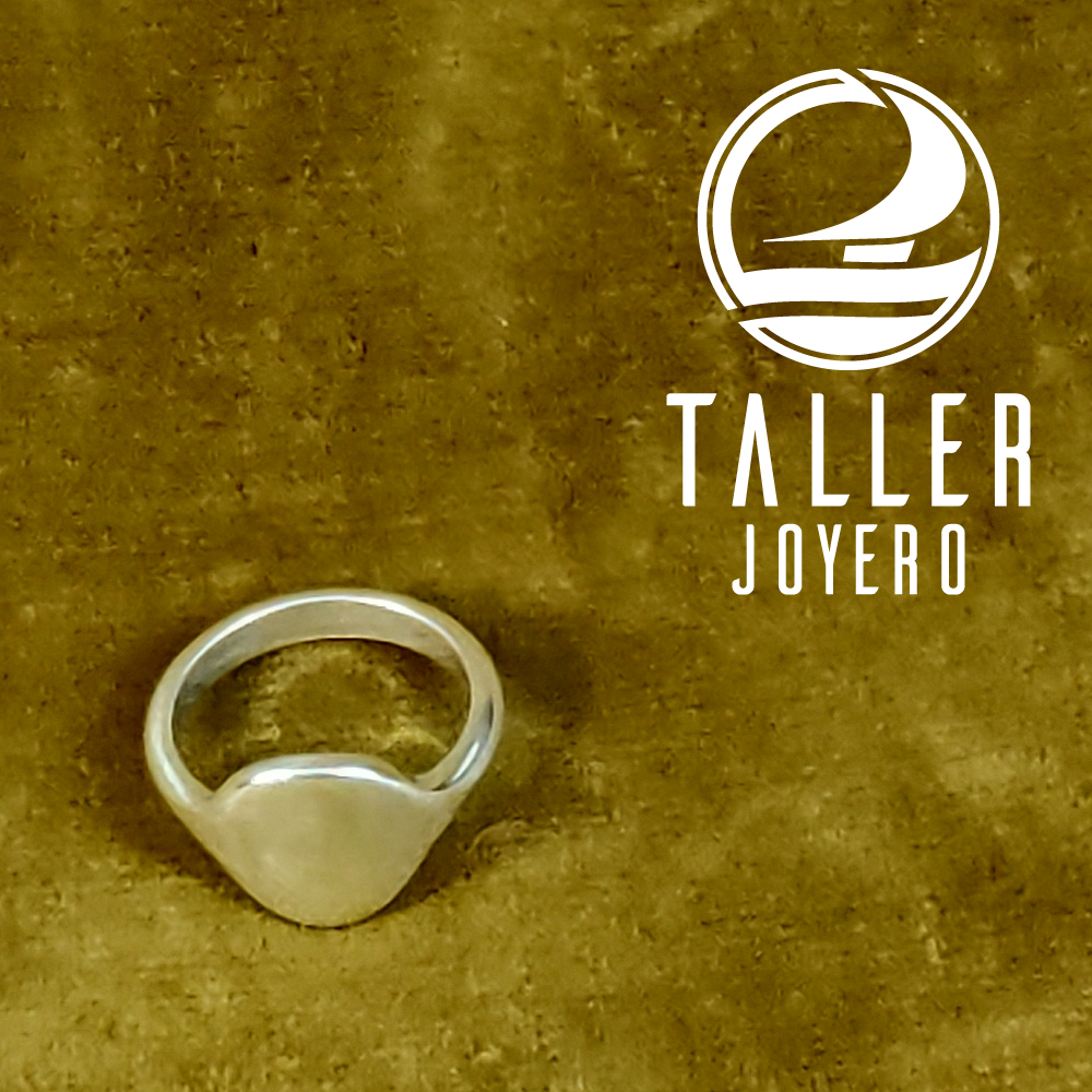 Anillo Sello Diseño 02-004 tallerjoyero.cl