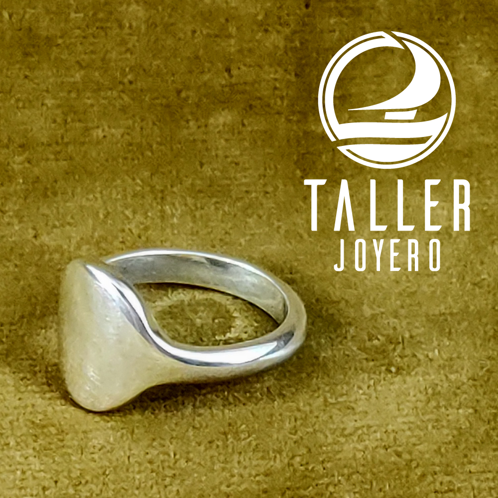 Anillo Sello Diseño 02-005 tallerjoyero.cl