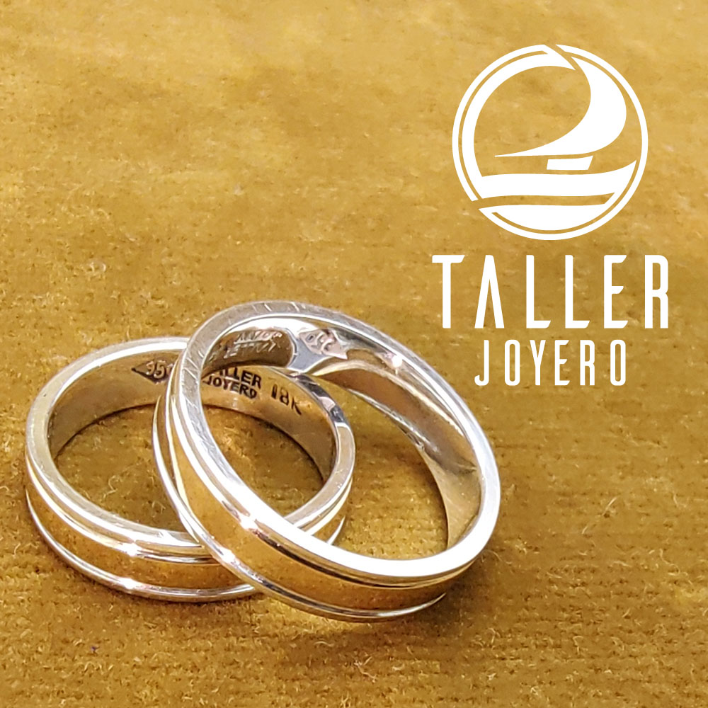 Argollas Plata Oro 01 -002 tallerjoyero.cl