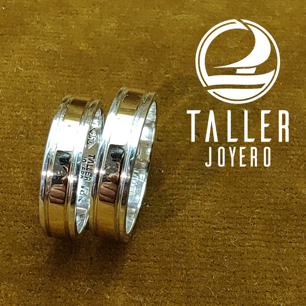 Argollas Plata Oro 01 -003 tallerjoyero.cl