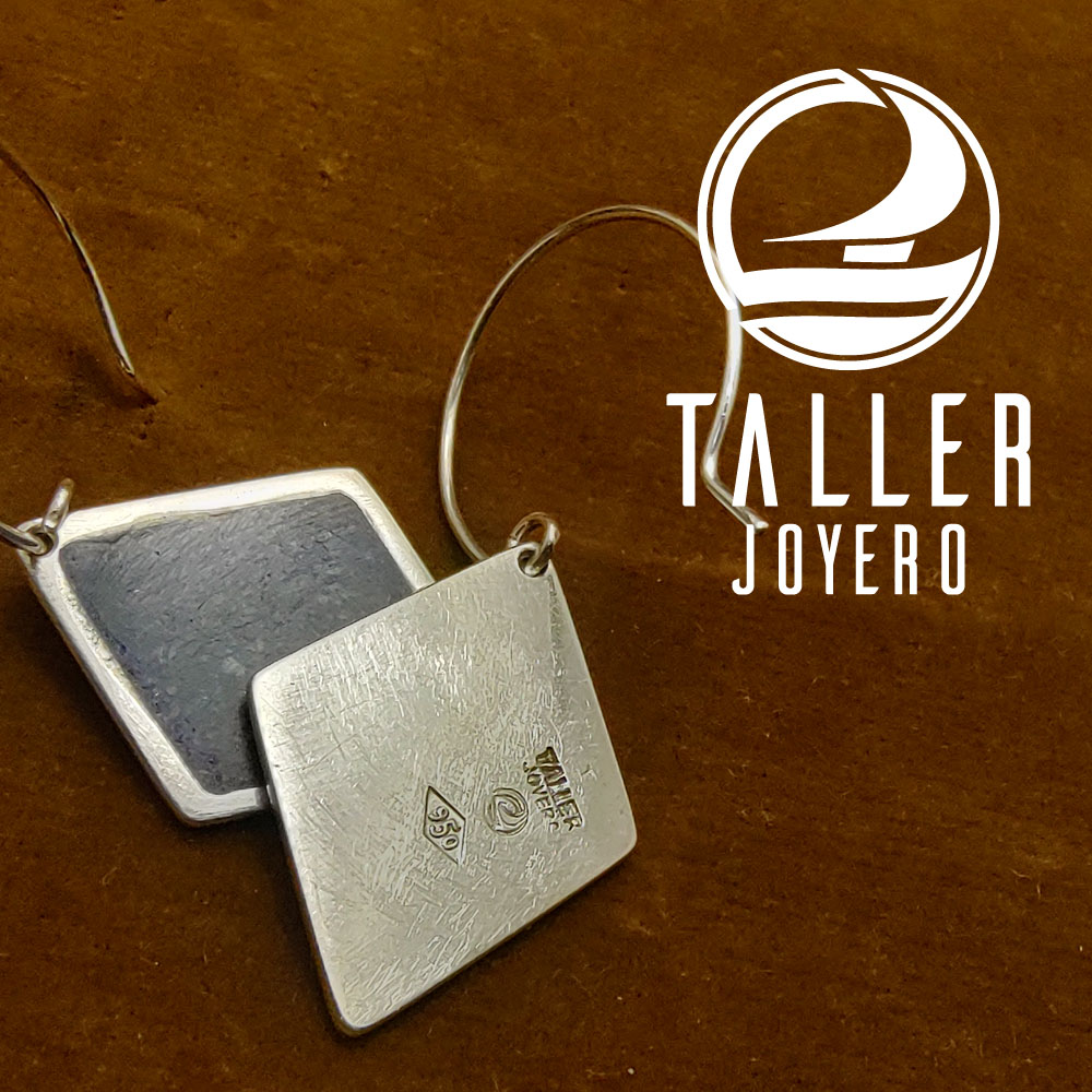 Aros Plata Rombo 01 -001 tallerjoyero.cl