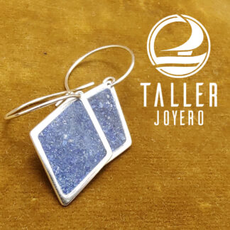 Aros Plata Rombo 01 -003 tallerjoyero.cl
