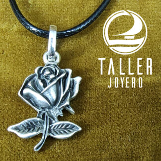 Colgante Flor 02 -004 tallerjoyero.cl