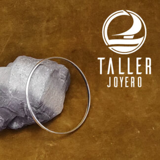 Esclava Plata Cerrada 01 -001 tallerjoyero.cl