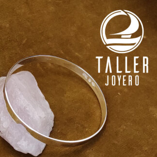 Esclava Plata Cerrada 03 -004 tallerjoyero.cl