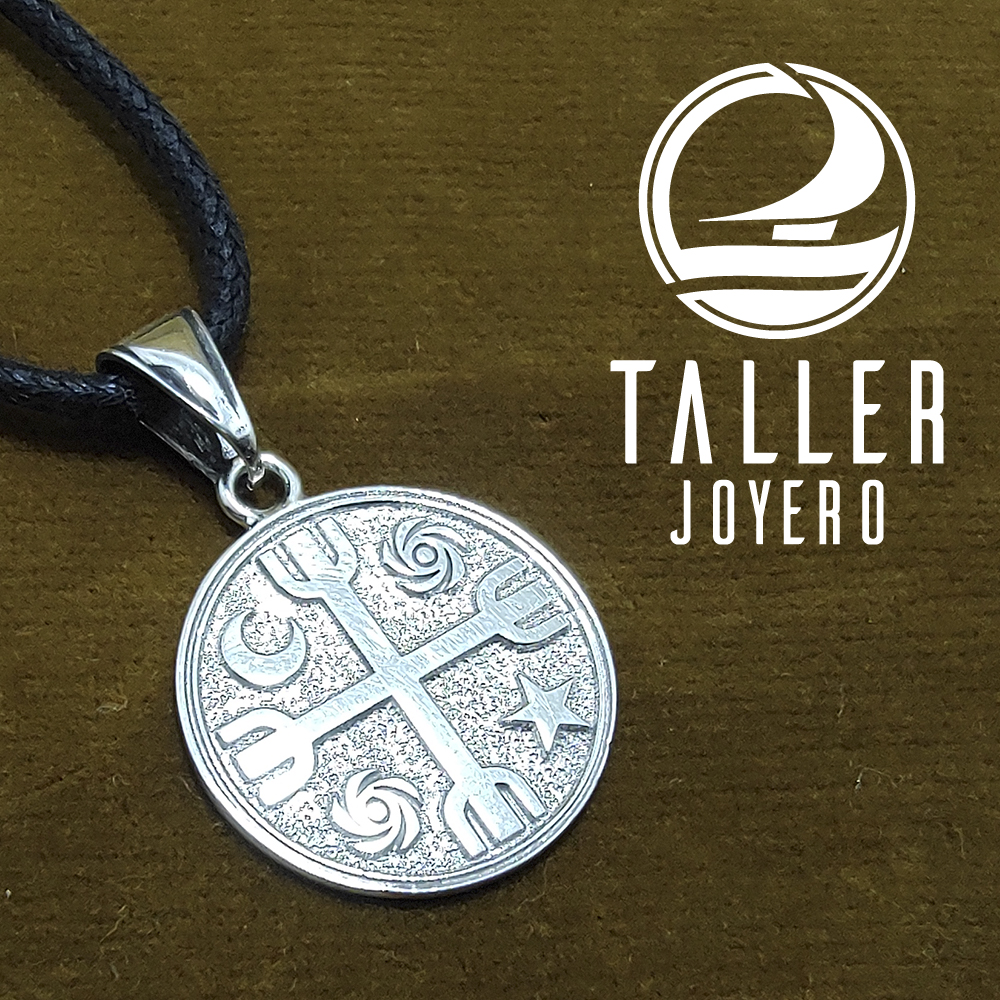 Medalla Meli Witran Mapu 01 -004 tallerjoyero.cl