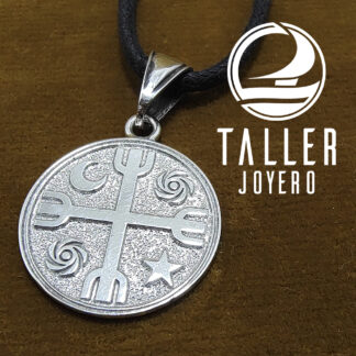 Medalla Meli Witran Mapu 01 -005 tallerjoyero.cl