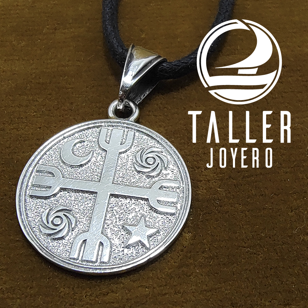 Medalla Meli Witran Mapu 01 -005 tallerjoyero.cl
