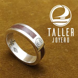 Anillo Jaspe rojo runa 001-002