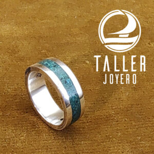 Anillo piedra Malaquita 01-001