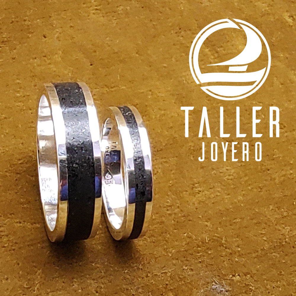 Argollas piedra Onix 01-005