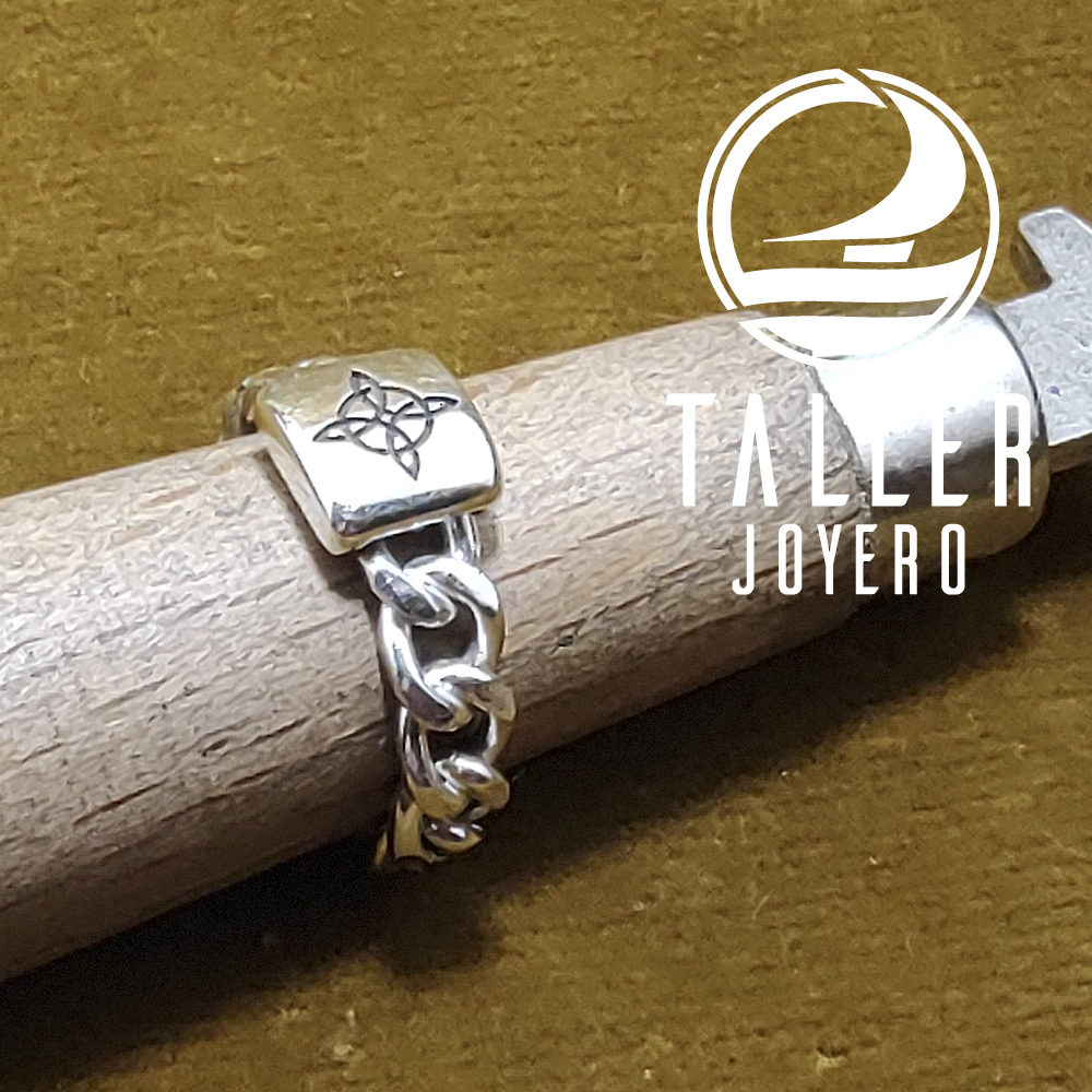 Anillo Sello Diseño 03 -003 tallerjoyero