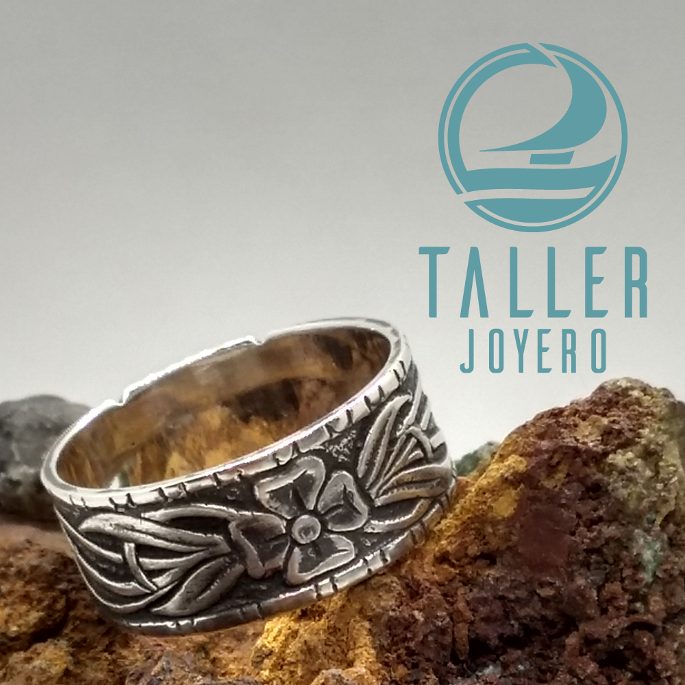 Anillo Celta Naturaleza 02 -001 tallerjoyero.cl