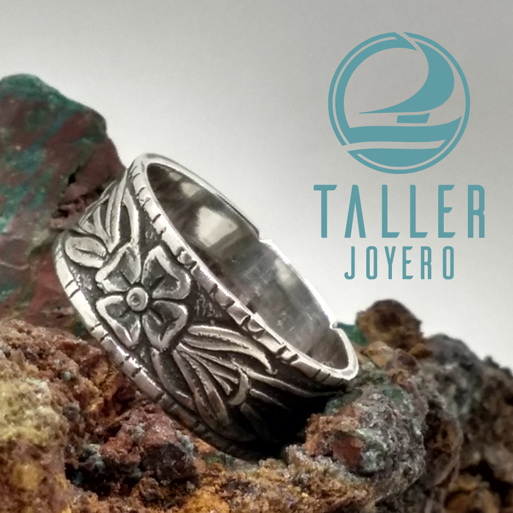 Anillo Celta Naturaleza 02 -005 tallerjoyero.cl