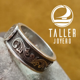 Anillo Diseño Celta 02 -003 tallerjoyero.cl