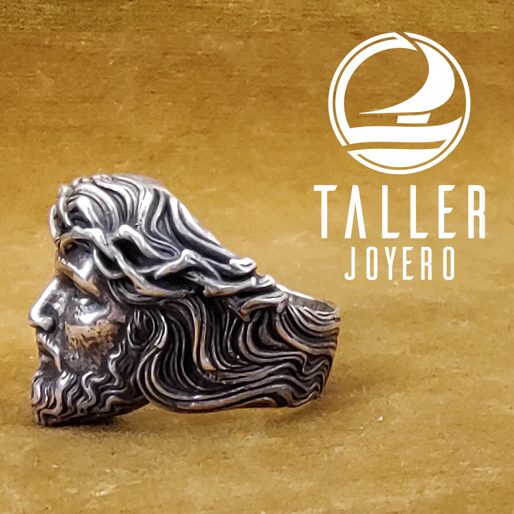 Anillo Hombre Diseño 02 -003 tallerjoyero.cl