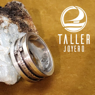 Anillo Hombre Diseño 06 -002 tallerjoyero.cl