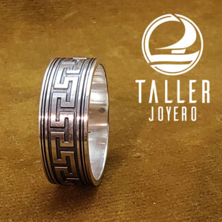 Anillo Nudo Celta 01 -005 tallerjoyero.cl