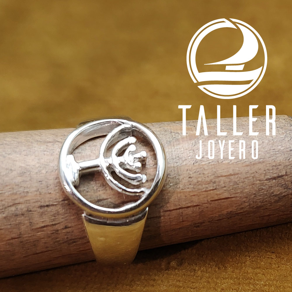 Anillo Plata Diseño 03 -002 tallerjoyero.cl