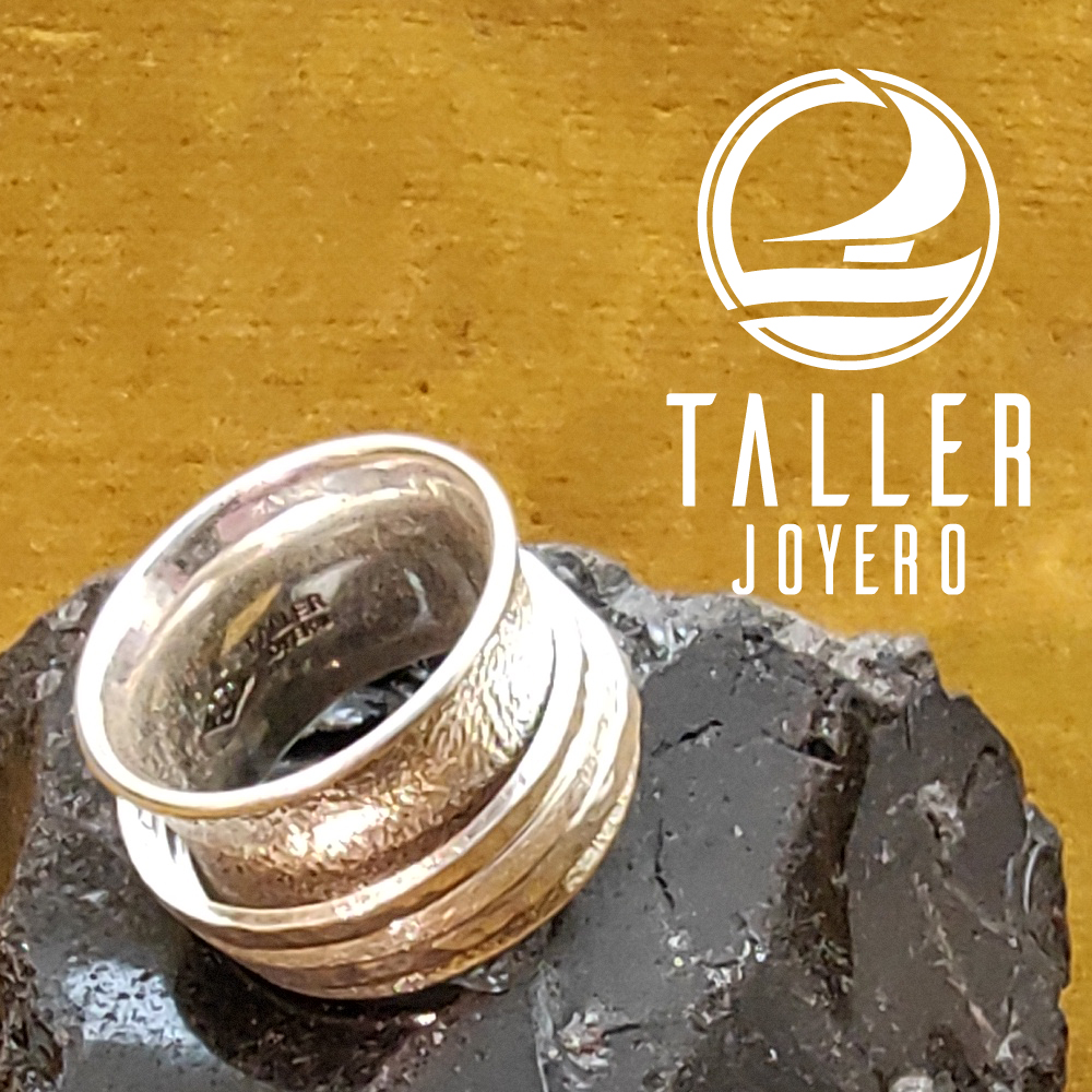 Anillo Plata Relajacion 03 -005 tallerjoyero.cl