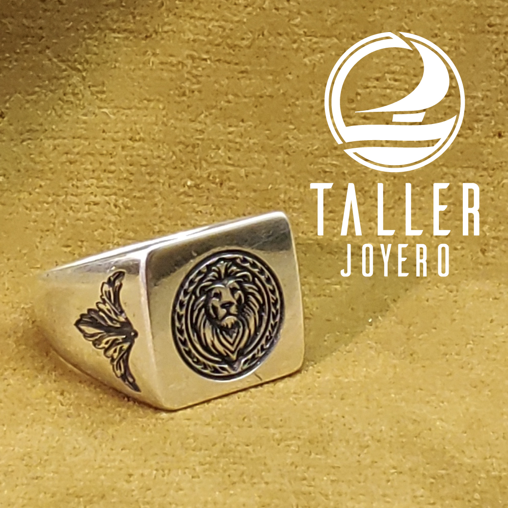 Anillo Sello Cliente 03 -001 tallerjoyero.cl