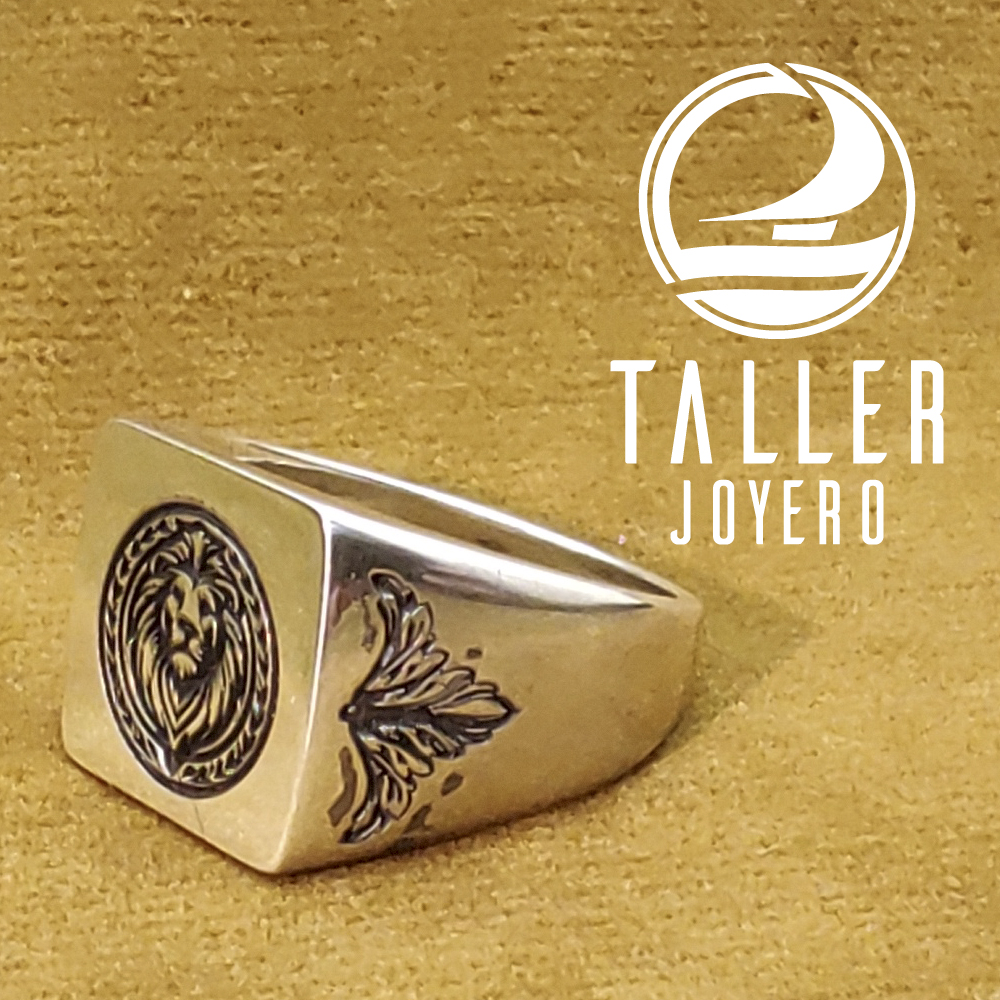 Anillo Sello Cliente 03 -002 tallerjoyero.cl