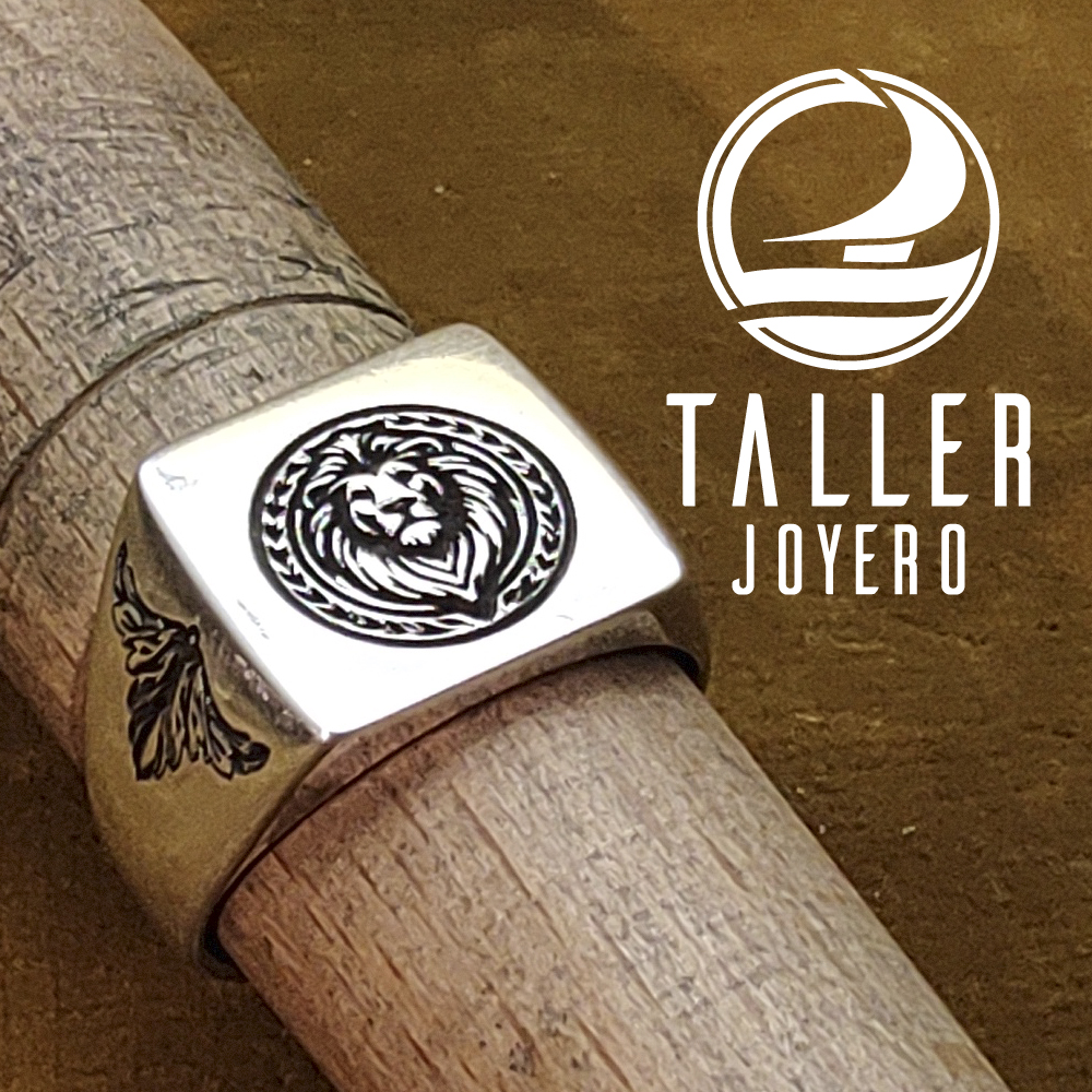 Anillo Sello Cliente 03 -004 tallerjoyero.cl