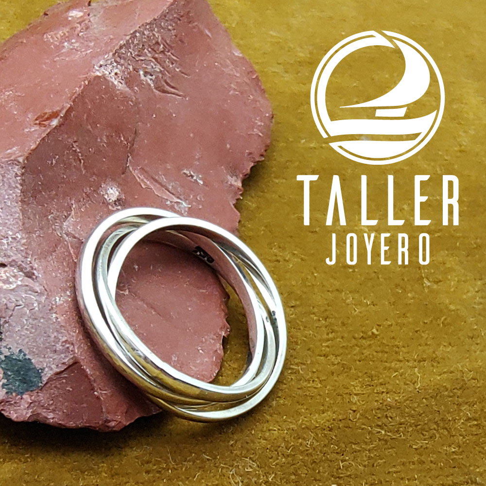 Anillo Tipo Cartier 01 -003 tallerjoyero.cl