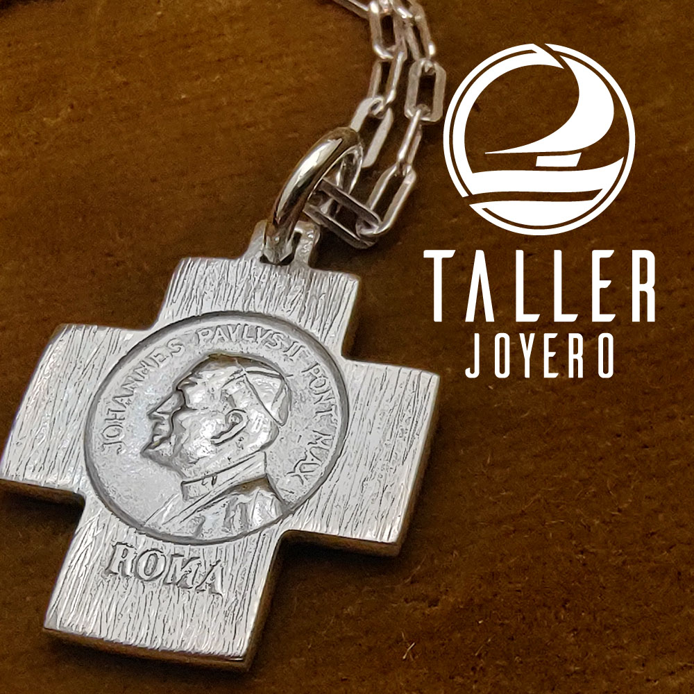 Cruz Juan Pablo-II 02 -002 tallerjoyero.cl