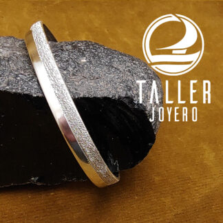 Esclava Plata Abierta 01 -004 tallerjoyero.cl