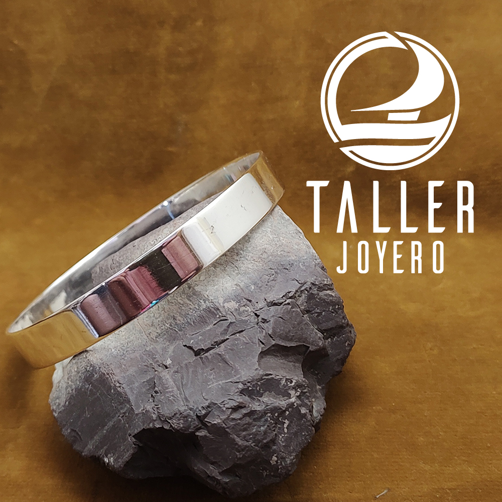 Esclava Plata Cerrada 02 -003 tallerjoyero.cl
