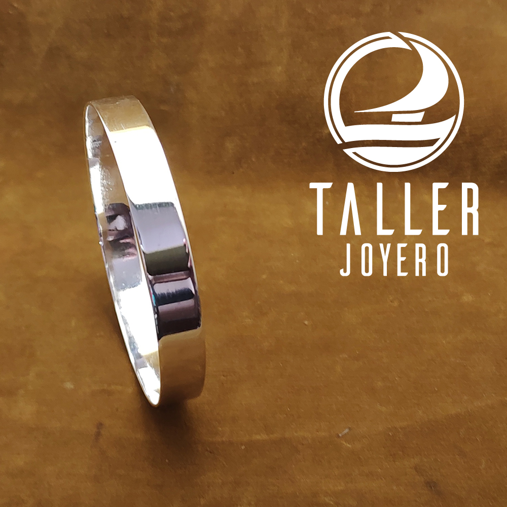 Esclava Plata Cerrada 02 -004 tallerjoyero.cl