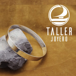 Esclava Plata Cerrada 02 -005 tallerjoyero.cl