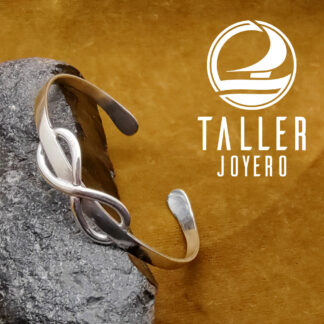 Esclava Plata Infinito 01 -004 tallerjoyero.cl