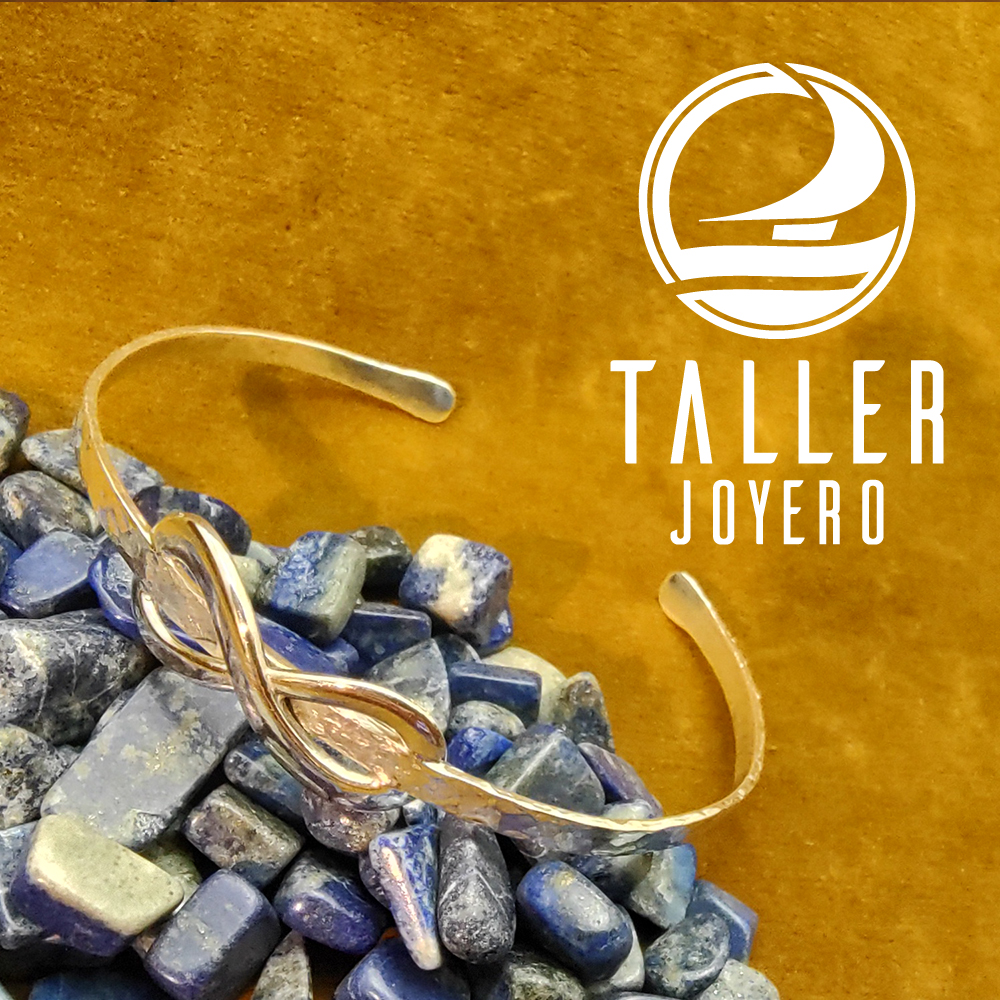 Esclava Plata Infinito 02 -001 tallerjoyero.cl